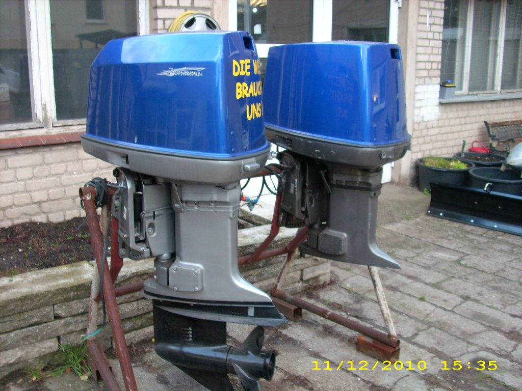 Außenbordmotor Johnson V6 235Ps Außenboarder Firma Ralf Fencik